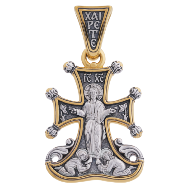 КРЕСТ "ЯВЛЕНИЕ ХРИСТА БОГОРОДИЦЕ И МАРИИ МАГДАЛИНЕ"