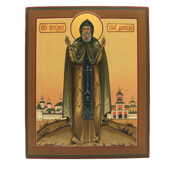 Св. князь Даниил Московский, писаная икона