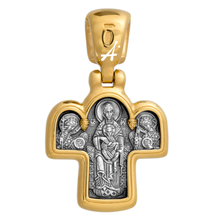 «Спас на престоле. Божия Матерь на престоле»