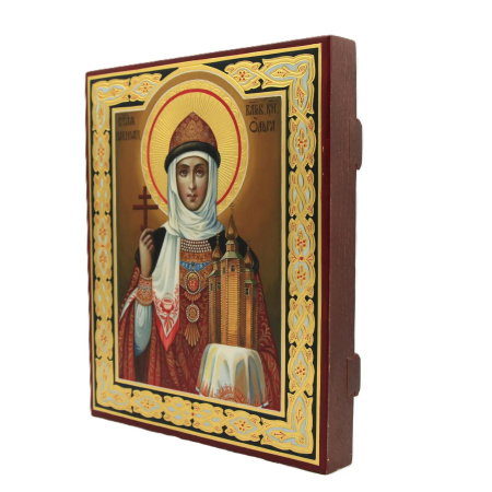 Св. Равн. Кн. Ольга, писаная икона