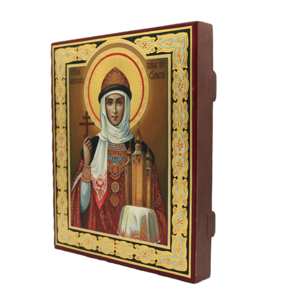 Св. Равн. Кн. Ольга, писаная икона