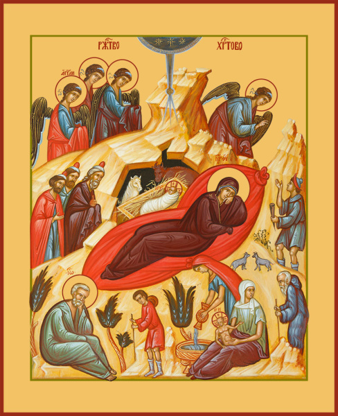 Рождество Христово, купить икону