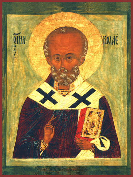Николай чудотворец, архиепископ Мир Ликийских, святитель, купить икону