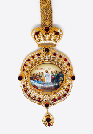 Панагия. Успение Пресвятой Богородицы