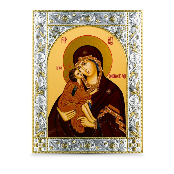 Икона Донская икона Божией Матери в рамке