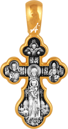 «Распятие. Валаамская икона Божией Матери»