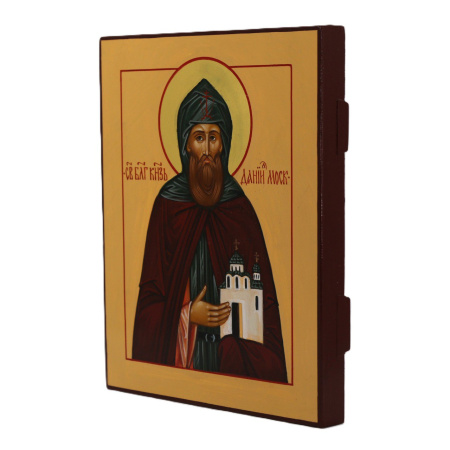 Св. Князь Даниил Московский, писаная икона