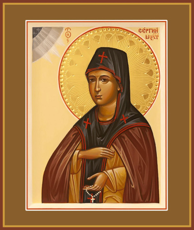 Сергий Шухтомский (Шухтовский) преподобный, купить икону