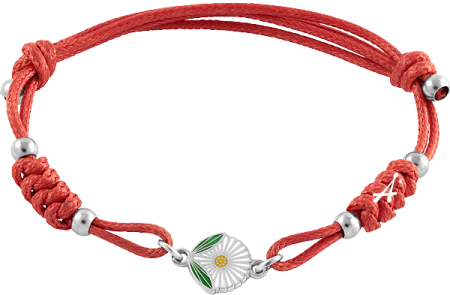 Браслет с христианским символом «Ромашка»