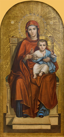 Божия Матерь на Престоле, купить икону
