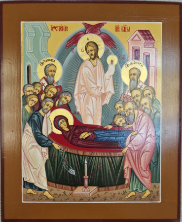 Успение Пресвятой Богородицы, писаная икона