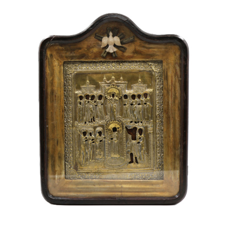 Покров, икона Божией Матери, 19 век