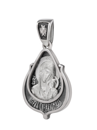 Подвеска Казанская икона Божией Матери