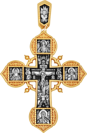 «Крест древнерусский со святыми мужами и Ангелом Хранителем»