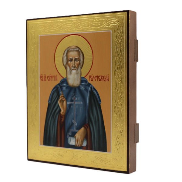 Сергий Радонежский преподобный, писаная икона