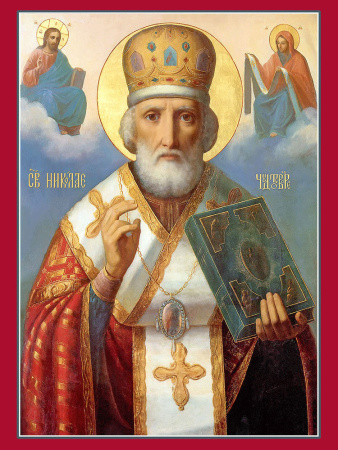 Николай чудотворец, архиепископ Мир Ликийских, святитель, купить икону