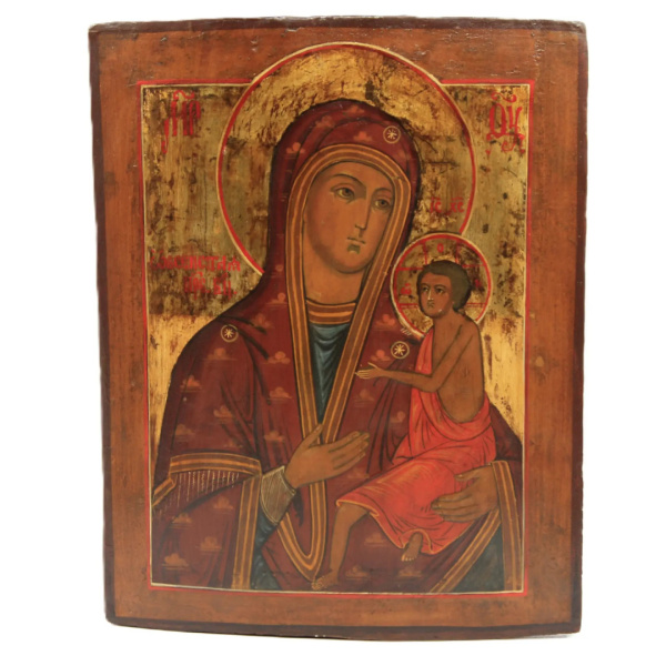 Икона Божией Матери "О, Всепетая Мати", 19 век