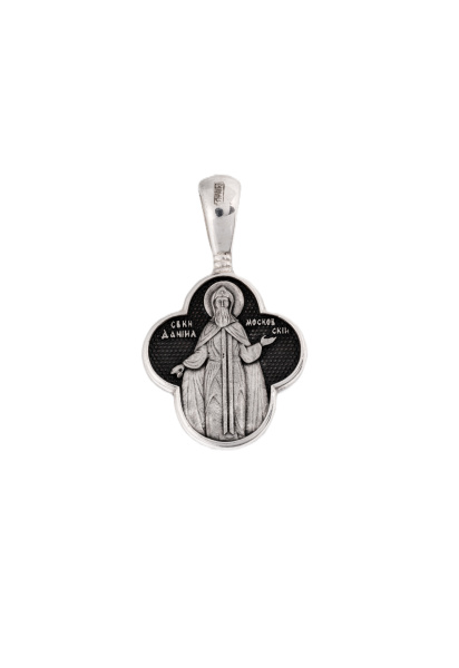 Крест "Младенец Эммануил и Даниил Московский"