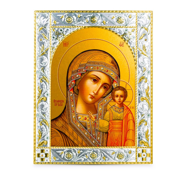 Икона Казанская икона Божией Матери в рамке