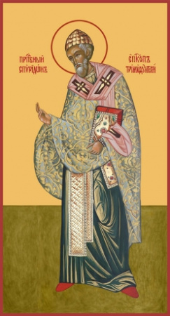 Спиридон Тримифунтский святитель, купить икону