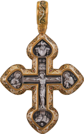 Крест «РАСПЯТИЕ. ГОСПОДИ, ПОМИЛУЙ»