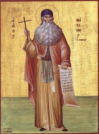 Максим Грек преподобный, купить икону