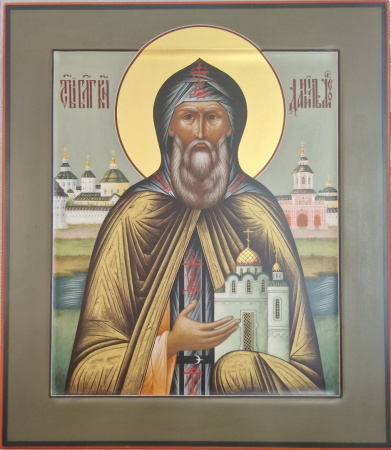 Св. Князь Даниил Московский, писаная икона