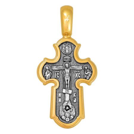 «Распятие. Икона Божией Матери «Нерушимая Стена»