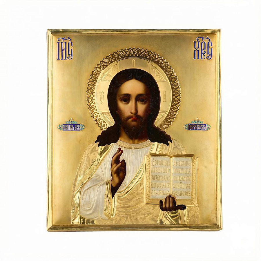 Старинная икона Венчальная пара, XX век 