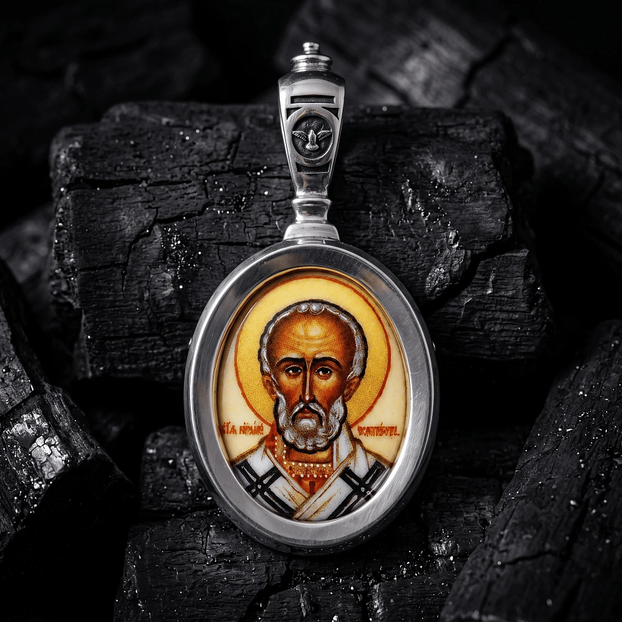 Медальон «Св. Николай Чудотворец» 
