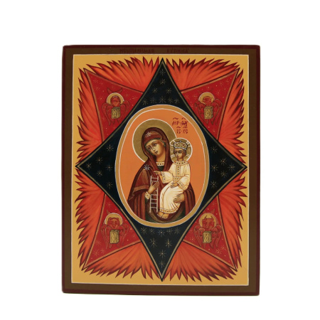 Неопалимая Купина, писаная икона Божией Матери