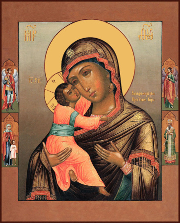 Владимирская икона Божией Матери, купить икону