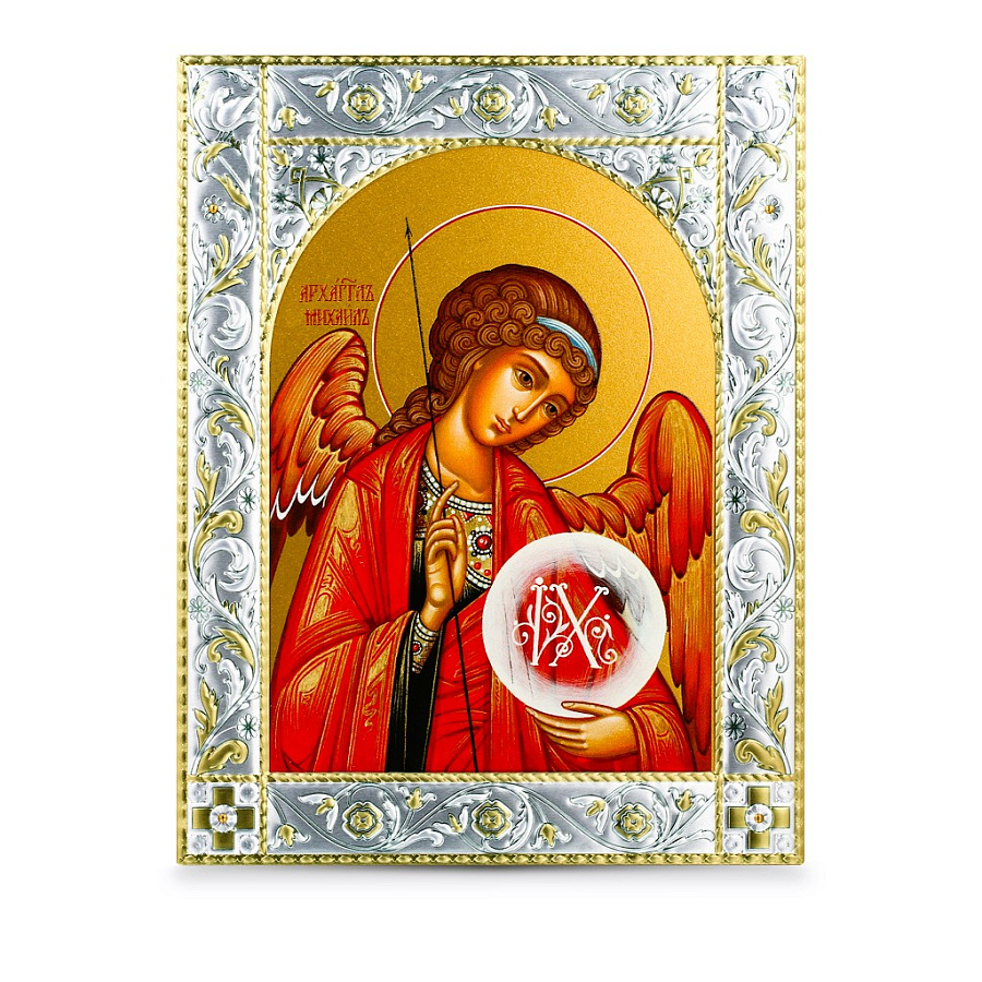 Икона Михаил Архангел в рамке 