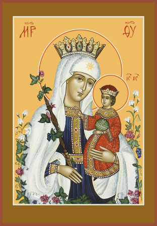 Неувядаемый Цвет икона Божией Матери, купить икону