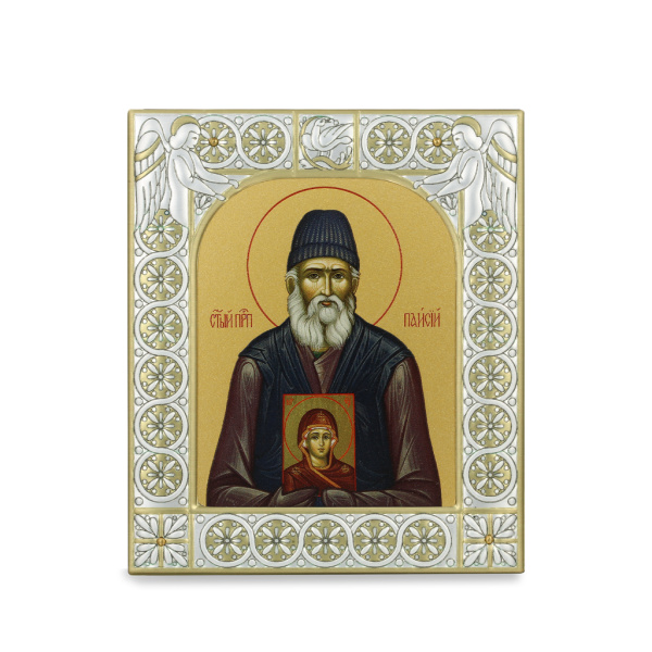 Икона Паисий Святогорец преподобный в рамке