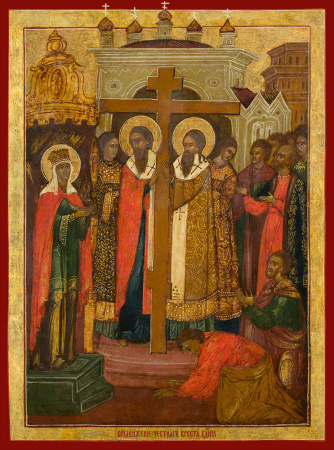 Воздвижение Честного и Животворящего Креста Господня, купить икону