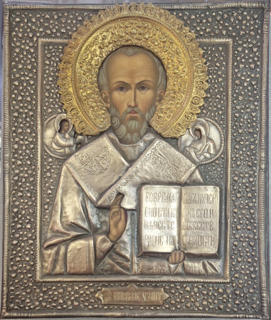 Св. Николай Мирликийский, писаная икона