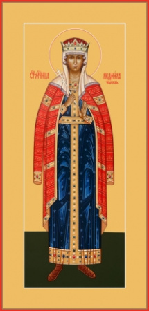 Людмила мученица, княгиня чешская, купить икону