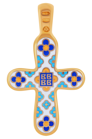 Крест «ГОЛГОФСКИЙ КРЕСТ С ЦАТОЙ. КРИПТОГРАММА ВВВВ»
