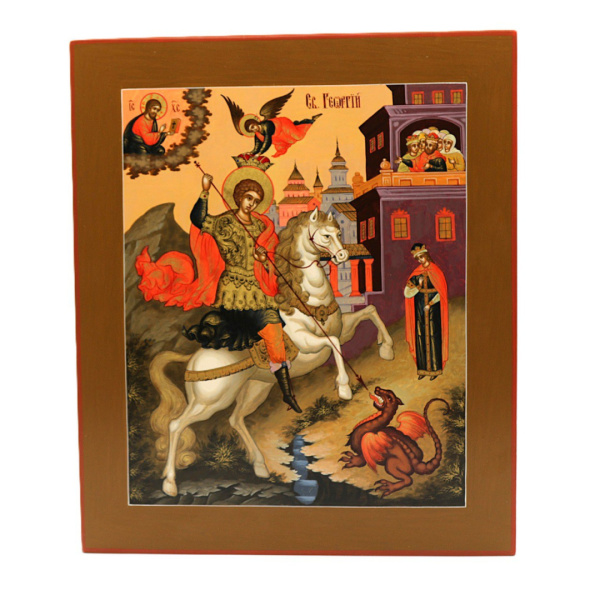 Св. Георгий Победоносец, писаная икона