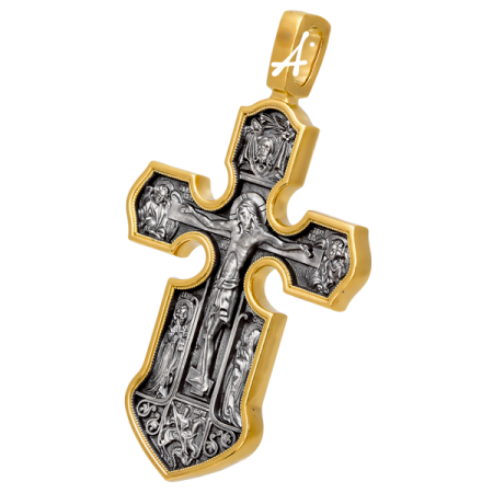 «Распятие. Казанская икона Божией Матери с предстоящими святыми»