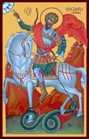 Феодор Стратилат Гераклийский великомученик, купить икону