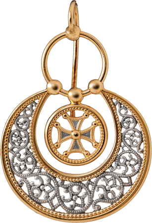 Серьги-лунницы