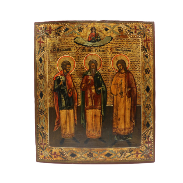 Св. муч. Гурий, Самон, Авив, 19 век