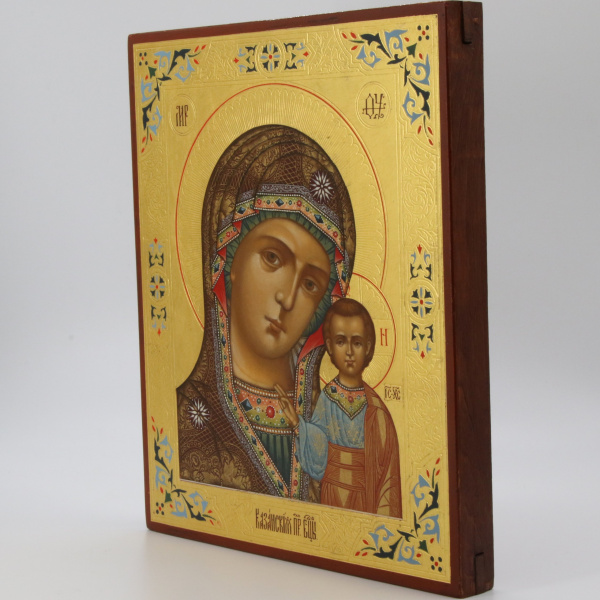 Казанская икона Божией Матери, писаная икона