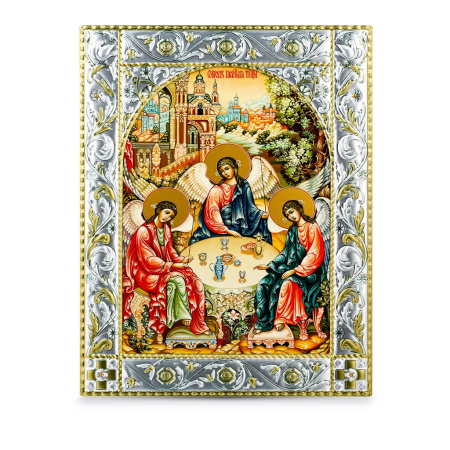 Икона Святая Троица в рамке