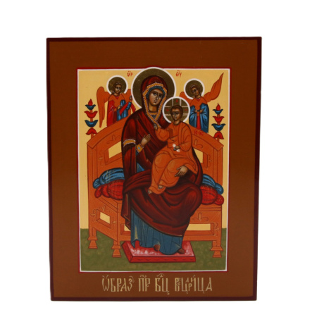 Всецарица, икона Божией Матери, писаная икона