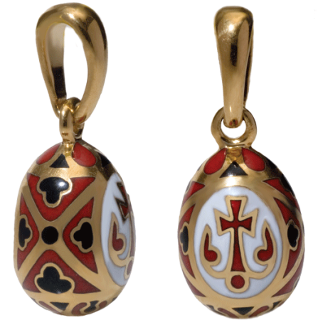 Пасхальное яйцо «ПРОЦВЕТШИЙ КРЕСТ»