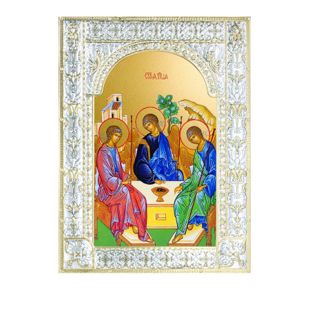 Икона Святая Троица в рамке