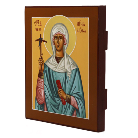 Св. Нина, писаная икона